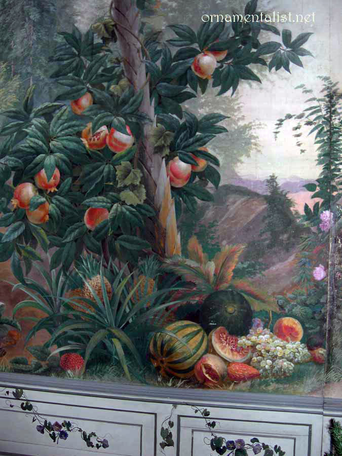 N�st�nn� malby v pokoj�ch na z�mku Sch�nbrunn ve V�dni