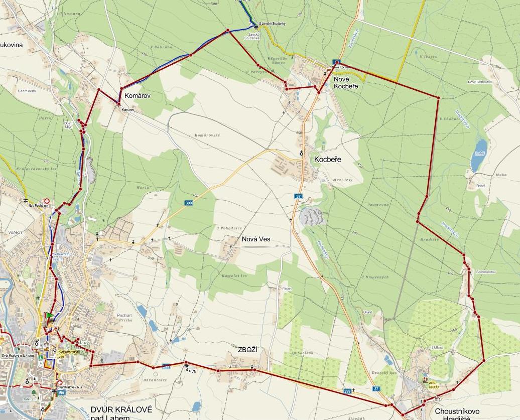 Doporu�ujeme tento okruh pro cyklisty