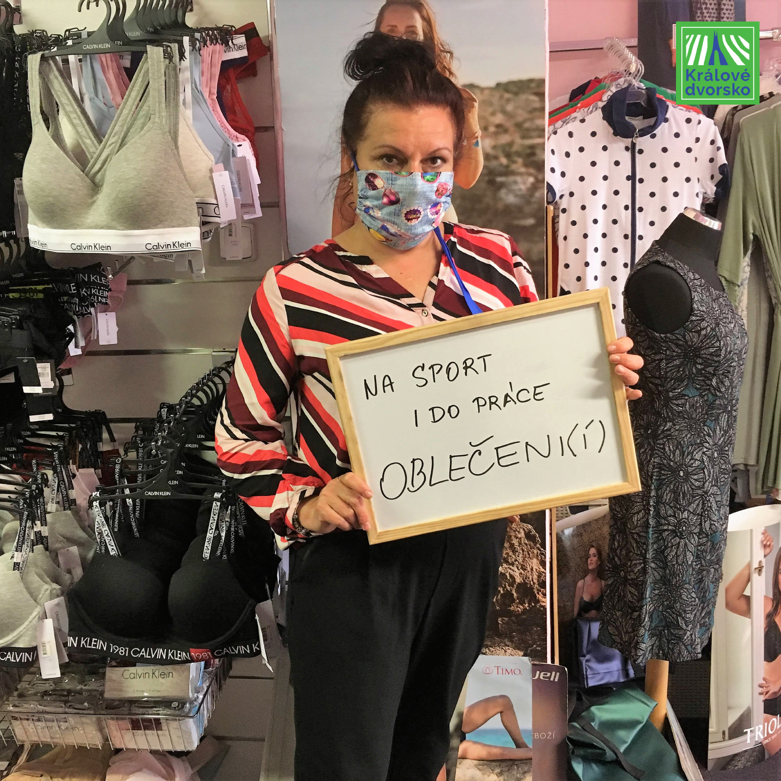 Spodn� pr�dlo a sportovn� oble�en� v Revolu�n� ulici