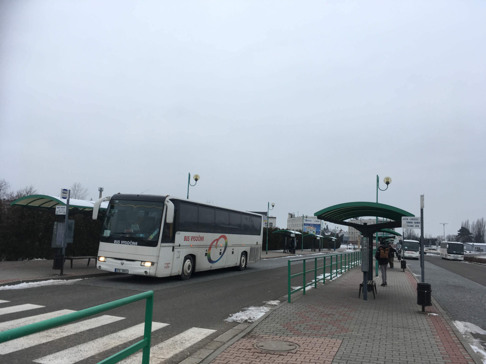 Autobusov� n�dra�� v Ho�ic�ch