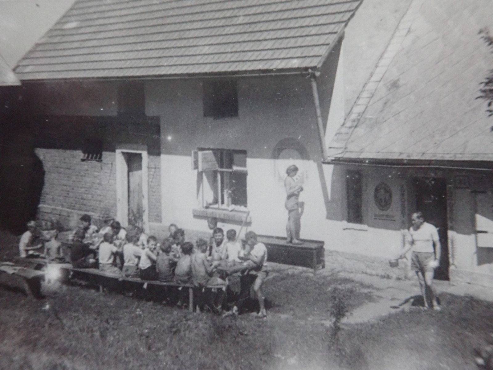 T�bor vl�at ve Skaut�kov� v roce 1948